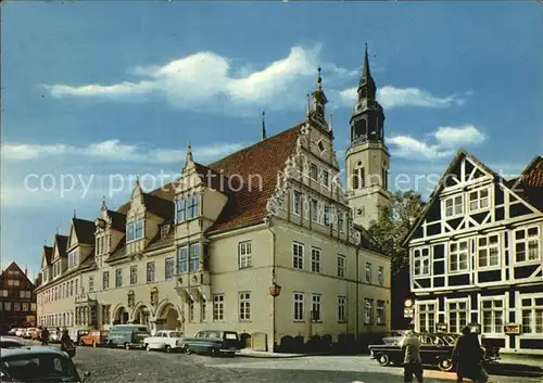 Celle Niedersachsen Rathaus Stadtkirche Kat. Celle