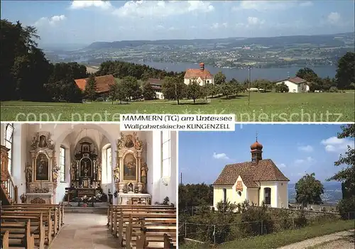 Mammern Panorama Bodensee Kapelle Altar Kat. Mammern