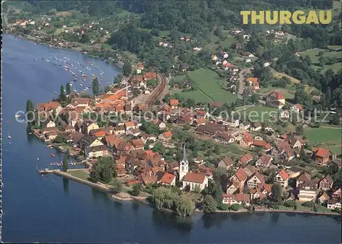 Berlingen Untersee Bodensee Fliegeraufnahme Kat. Berlingen