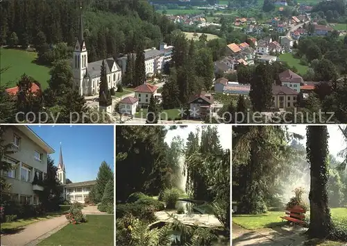 Dussnang Kneipp Kurhaus Kirche Parkanlagen Kat. Dussnang