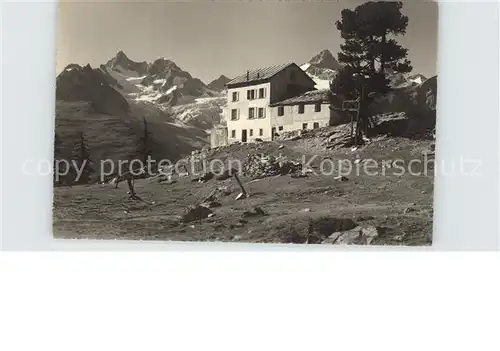 Zermatt VS Berghof Findelengletscher Gabelhoerner Zinal Rothorn Kat. Zermatt