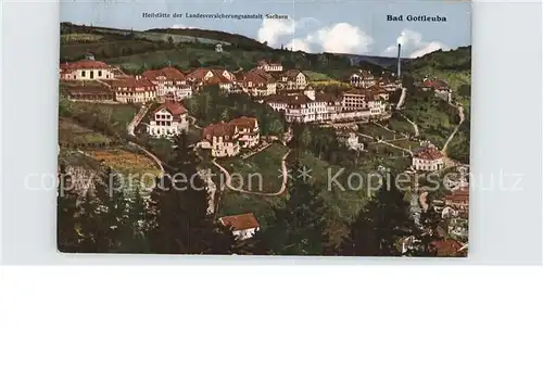 Bad Gottleuba Berggiesshuebel Heilstaette der Landesversicherungsanstalt Sachsen Kat. Bad Gottleuba Berggiesshuebel