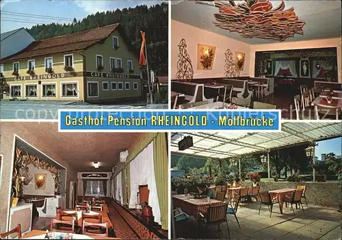 Moellbruecke Gasthof Rheingold  Kat. Lurnfeld Kaernten