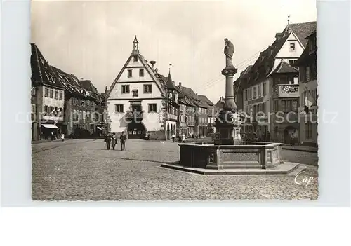 Obernai Bas Rhin Place de la Republique Kat. Obernai