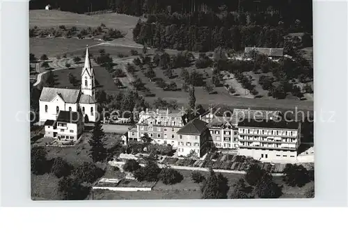 St Pelagiberg Fliegeraufnahme mit Kurhaus Marienburg Kat. St Pelagiberg