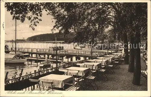 Wannsee Strandbad Restaurant Schloss Wannsee Kat. Berlin