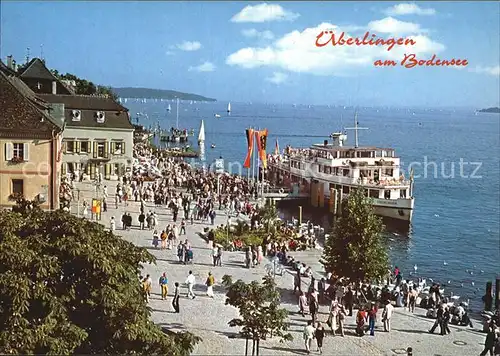 ueberlingen Bodensee Hafen  Kat. ueberlingen