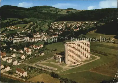 Bad Brueckenau mit Kurstift Fliegeraufnahme Kat. Bad Brueckenau