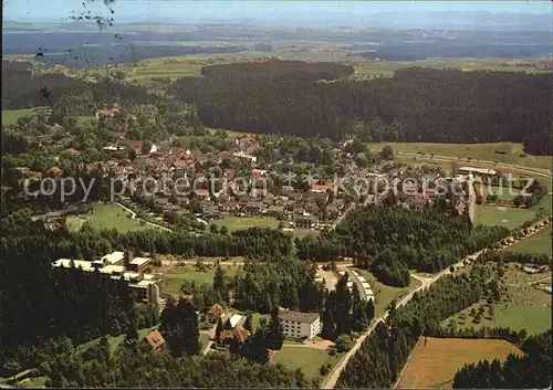 Koenigsfeld Schwarzwald Fliegeraufnahme Kat. Koenigsfeld im Schwarzwald