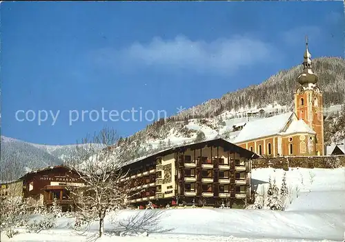 Bad Kleinkirchheim Kaernten Hotel Praegnant Kirche Kat. Bad Kleinkirchheim