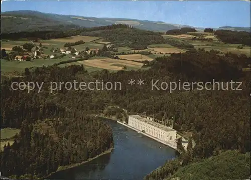 Reisach Trausnitz Pumpspeicherwerk Reisach Fliegeraufnahme Kat. Trausnitz