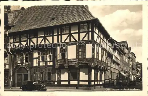 Goettingen Niedersachsen Junkernhaus Kat. Goettingen