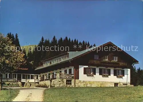 Fischbachau Schullandheim Schwarzenberg Alm Kat. Fischbachau