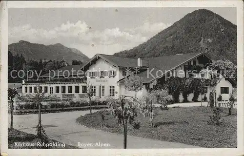 Ruhpolding Kurhaus Kat. Ruhpolding