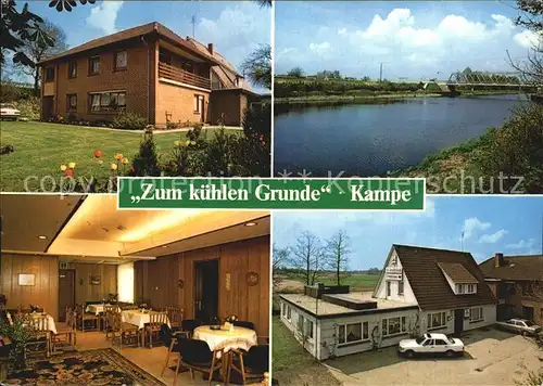 Friesoythe Kampe Hotel Restaurant Zum kuehlen Grunde Kat. Friesoythe