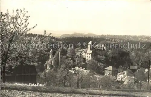 Saechsische Schweiz Hahnstein Kat. Rathen Sachsen