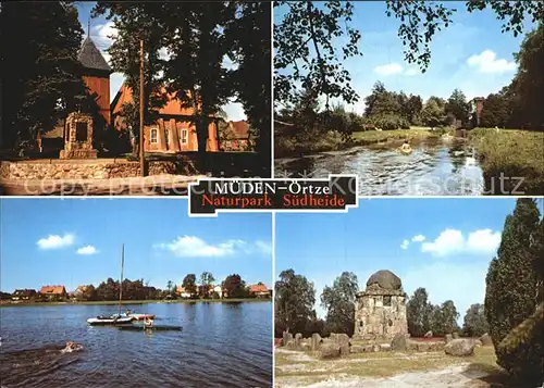 Mueden oertze Naturpark Suedheide Teilansichten Kat. Fassberg