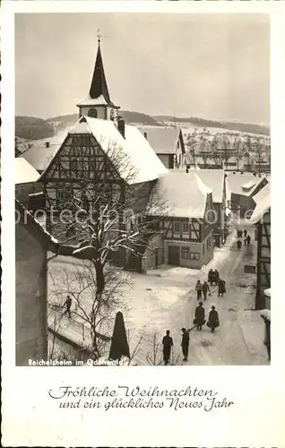 Reichelsheim Odenwald Kirche Kat. Reichelsheim (Odenwald)