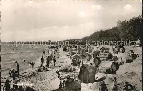 Haffkrug Ostseebad Strand Kat. Scharbeutz