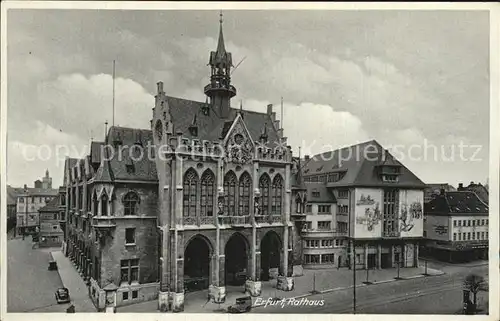 Erfurt Rathaus Kat. Erfurt