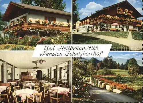 Bad Heilbrunn Pension Schutzherrhof  Kat. Bad Heilbrunn