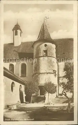 Mittelzell Insel Reichenau Schloss Kat. Reichenau Bodensee