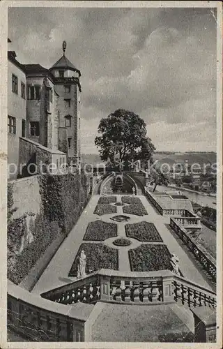 Wuerzburg Festung Marienberg Fuerstengarten Kat. Wuerzburg