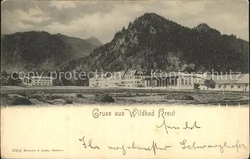 Wildbad Kreuth Panorama Kat. Kreuth