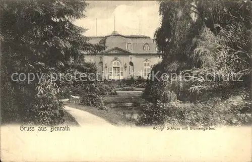 Benrath Schloss Blumengarten Kat. Duesseldorf