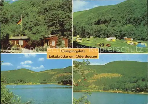 St Andreasberg Harz Kiosk Camping Erikabruecke am Oderstausee Kat. Sankt Andreasberg