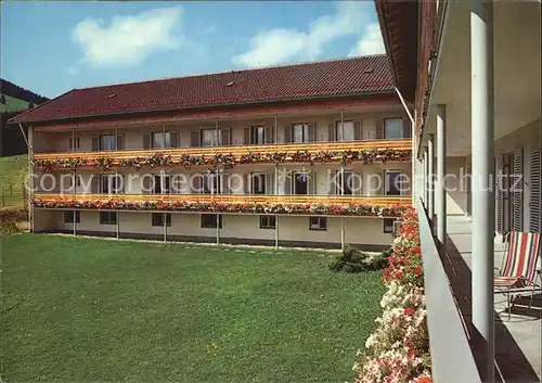 Seifriedsberg Sonthofen Jugendhaus Elias Schulungsstaette Erholungsstaette Kat. Blaichach