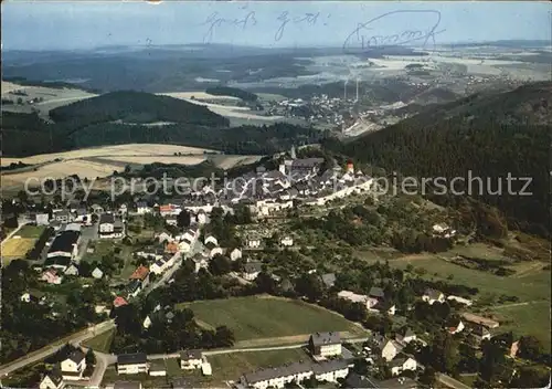 Lichtenberg Oberfranken Fliegeraufnahme Kat. Lichtenberg