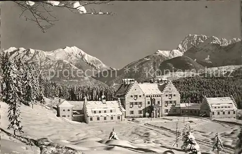 Klais Hochgebirgsheim Schloss Kranzbach Kat. Kruen