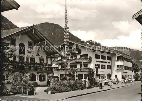 Ruhpolding am Dorfbrunnen Kat. Ruhpolding