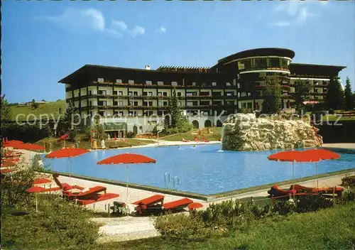 Sonthofen Oberallgaeu Kurhotel Sonnenalp Schwimmbad Kat. Sonthofen