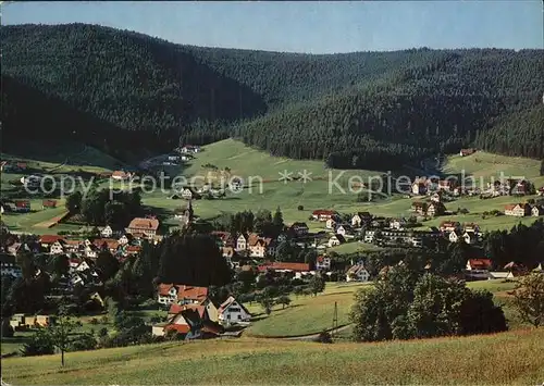 Mitteltal Schwarzwald Panorama Kat. Baiersbronn