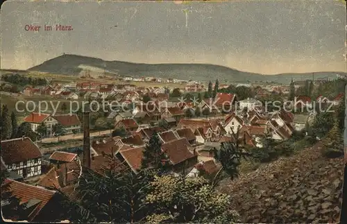 Oker Harz Panorama Kat. Goslar