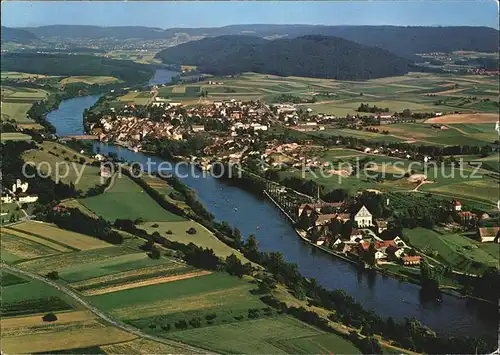 Diessenhofen Flugaufnahme Sankt Katharinental Kat. Diessenhofen