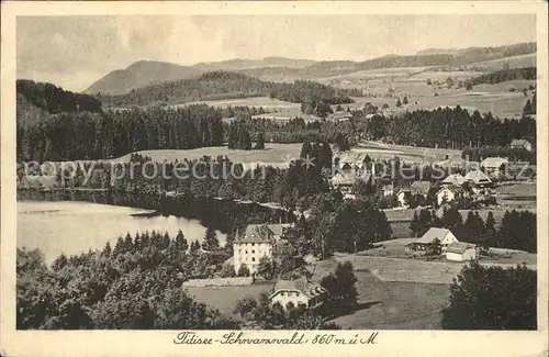 Titisee Ansicht Schwarzwald Kat. Titisee Neustadt