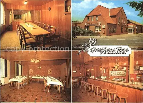 Scharnebeck Lueneburg Gasthaus Rose Kat. Scharnebeck