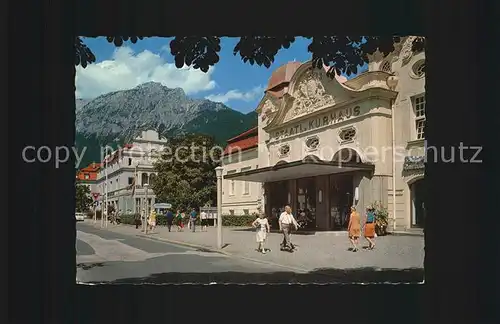 Bad Reichenhall Kurhaus mit Hochstaufen Kat. Bad Reichenhall