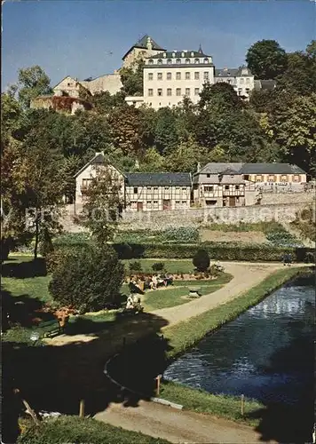 Blankenheim Ahr Burg und Weiher Kat. Blankenheim