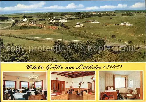 Losheim Eifel Panorama Hotel Pension Balter Gastraeume Gaestezimmer Kat. Hellenthal