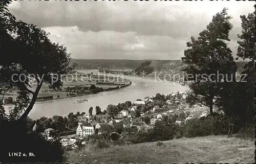 Linz Rhein Panorama Kat. Linz am Rhein