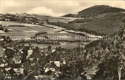 Geising Erzgebirge Panorama Kat. Geising Osterzgebirge