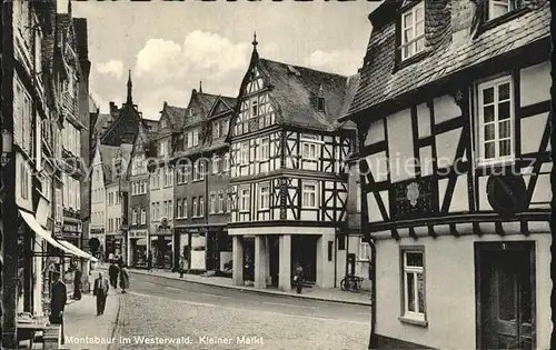 Montabaur Westerwald Kleiner Markt Kat. Montabaur