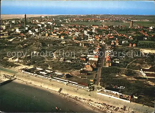 Borkum Nordseebad Fliegeraufnahme Kat. Borkum