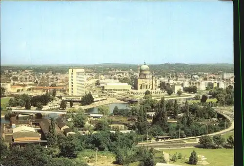 Potsdam Blick zum Brauhausberg Kat. Potsdam