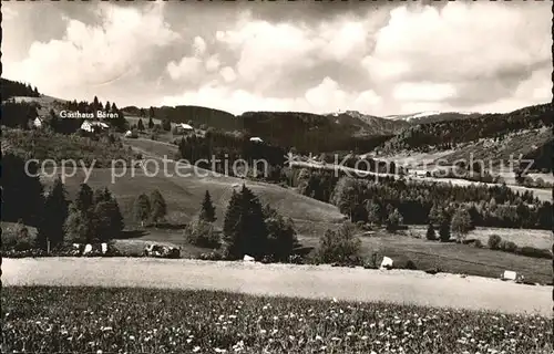 Feldberg Schwarzwald Gasthaus Baeren Kat. Feldberg (Schwarzwald)