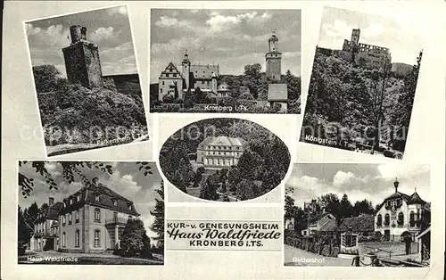 Kronberg Taunus Falkenstein Kronberg Koenigstein Haus Waldfriede Rettenhof Kat. Kronberg im Taunus